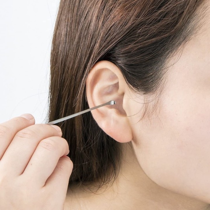 Earpick Limpiador de Orejas Tradicional Titanio