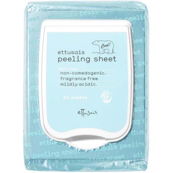 Ettusais - Peeling Sheet Lingettes 40 pièces